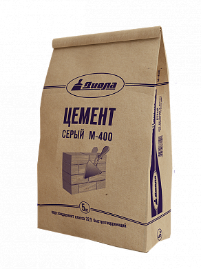 Цемент серый М-400 2 кг/10