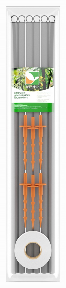 Комплект для подвязки растений №6 (6шт/упак) /6
