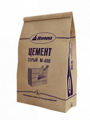 Цемент серый М-400 2 кг/10