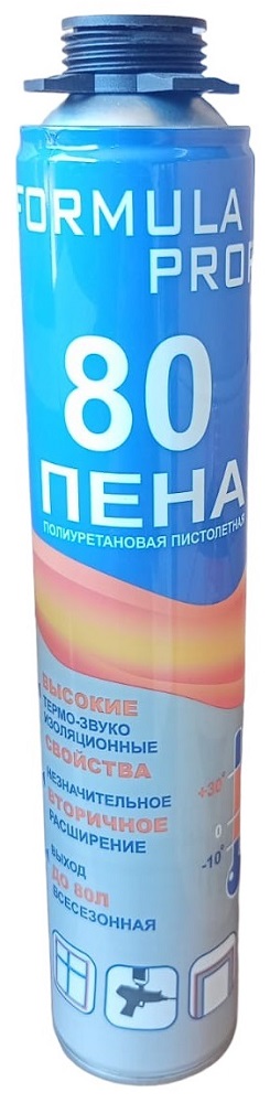 Пена монт FORMULA PROF 80  950мл /16/ 960 п