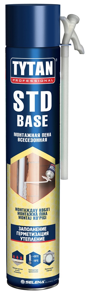 Пена Tytan Profe STD Base бытовая всесезонная 750мл/12