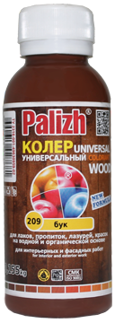 Паста колер.Палиж WOOD №209 бук 0.1л/6