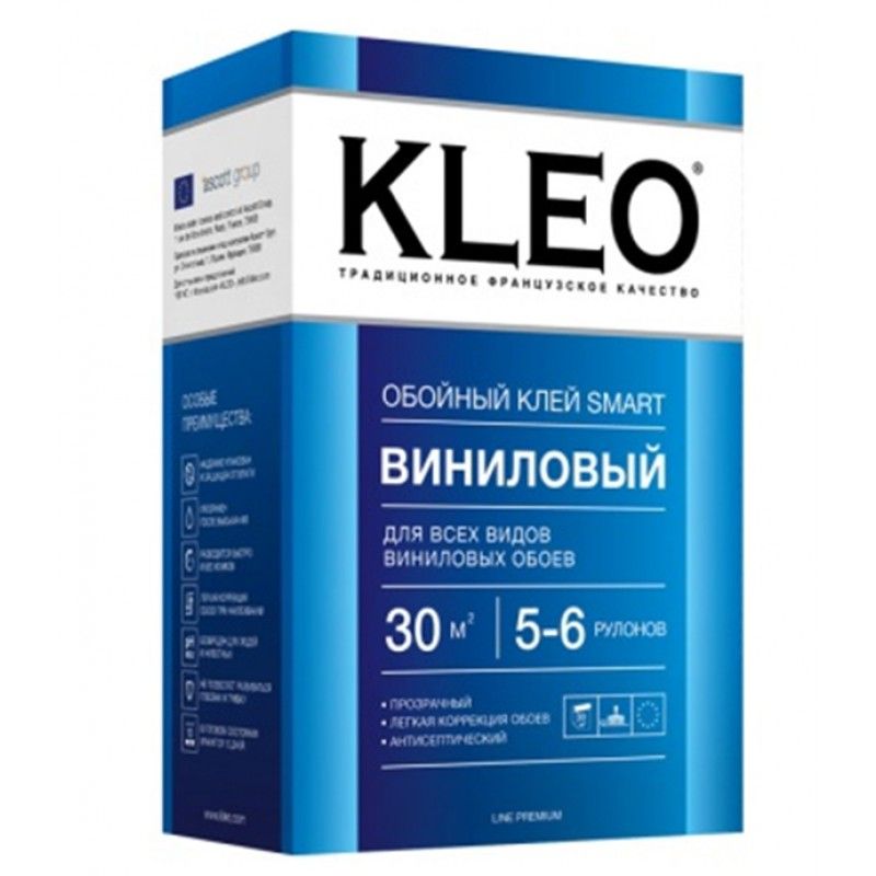 KLEO SMART 5-6, Клей для виниловых обоев, сыпучий