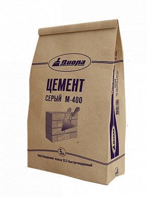 Цемент серый М-400 2 кг/10