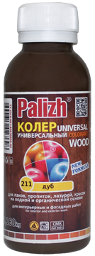 Паста колер.Палиж WOOD №211 дуб 0.1л/6