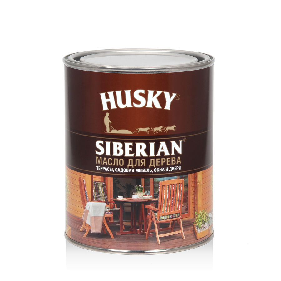 HUSKY SIBERIAN Масло для дерева (0,9л; 6шт)