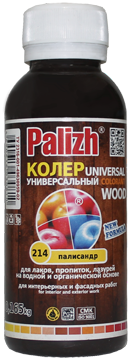 Паста колер.Палиж WOOD №214 палисандр 0.1л/6