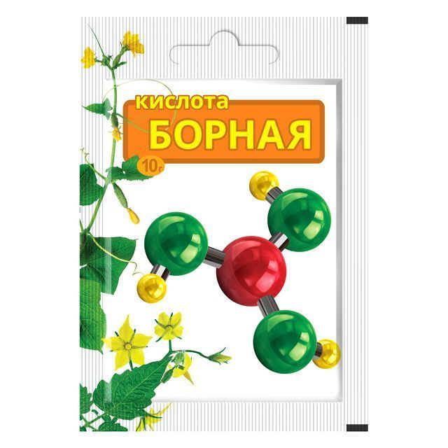 Борная  кислота  порошок 10 гр ВХ 1/400