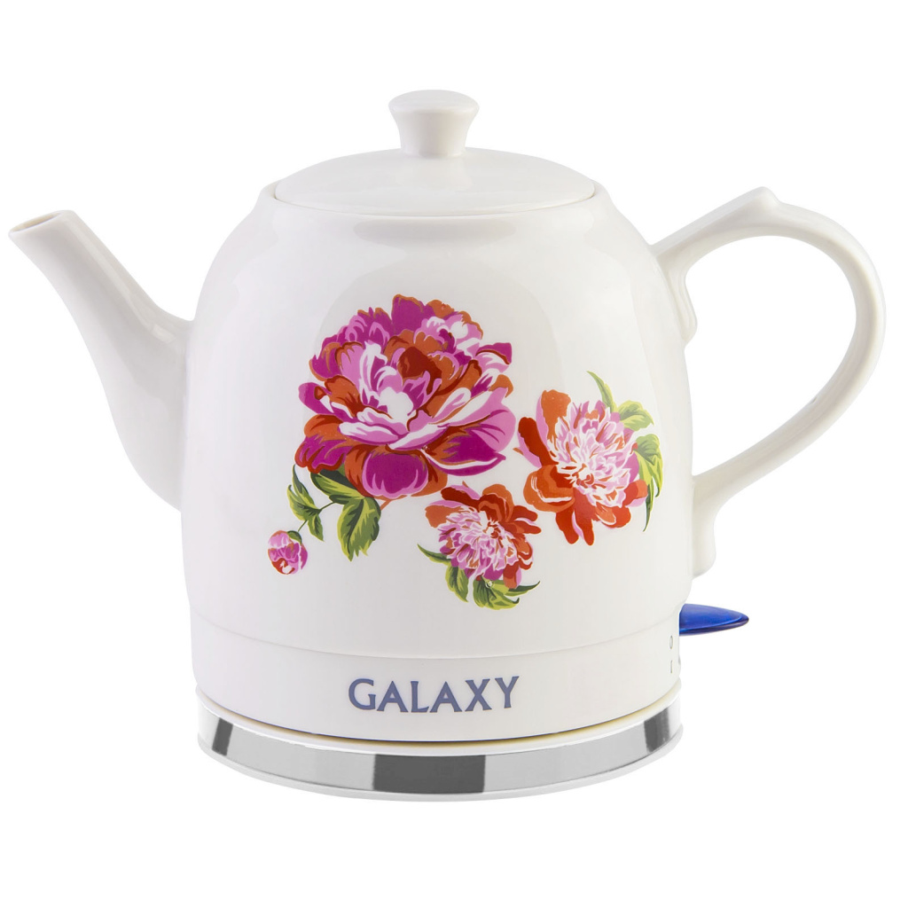 Чайник электрич. 1400 Вт, объем 1,4 л, керамический корпус Galaxy GL 0503/8