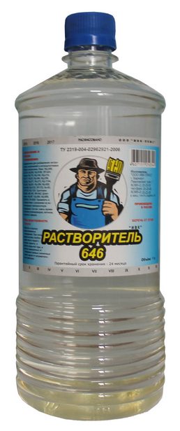 Растворитель 646 ф. 1 по 12 ИВК