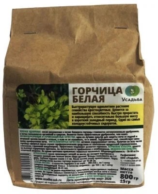 Горчица белая 0,3 кг (крафт-пакет с окном) на 5-6 кв.м 1/1