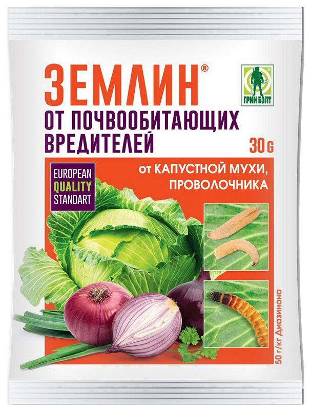 Землин от проволочника,капустной мухи 30г/100