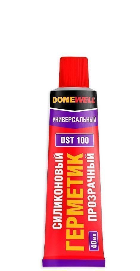 Герметик DONEWELL силик универсальный прозрачный 40ml\12 DSТ100