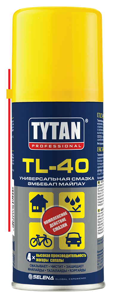 Смазка силиконовая универсальная Tytan Profe TL-40S 150мл/12