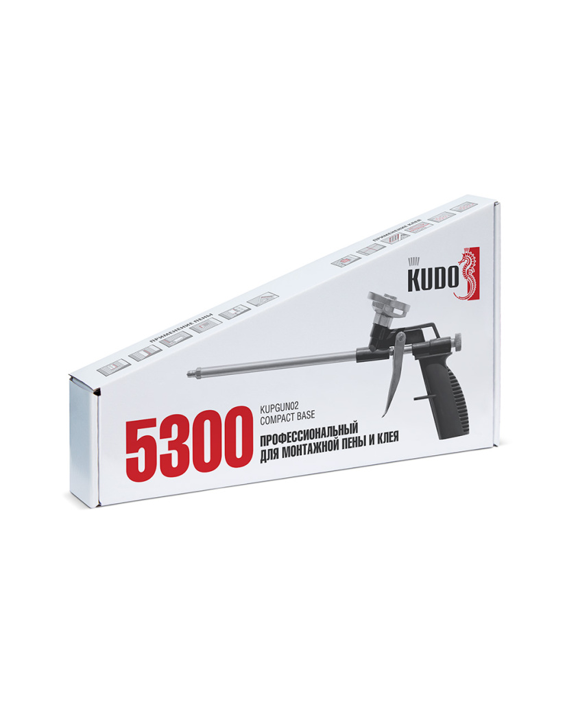 Пистолет для монтажной пены  KUDO BASE COMPACT
