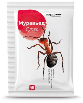 Муравьед супер порошок от садовых  муравьев 50гр/150