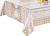 Клеенка ажурная Dekorelle LACE Gold/Silver 009, разм. 1,37x20м  LG009