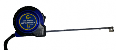Рулетка СИЛА синяя с черным 3 м./240