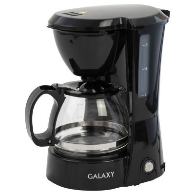 Кофеварка электрич. 700 Вт, объем 0,75 л (4-6 чашек) Galaxy GL 0700/6