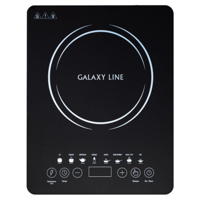 Плитка индукционная 2000 Вт, 8 программ  Galaxy LINE GL 3065/6